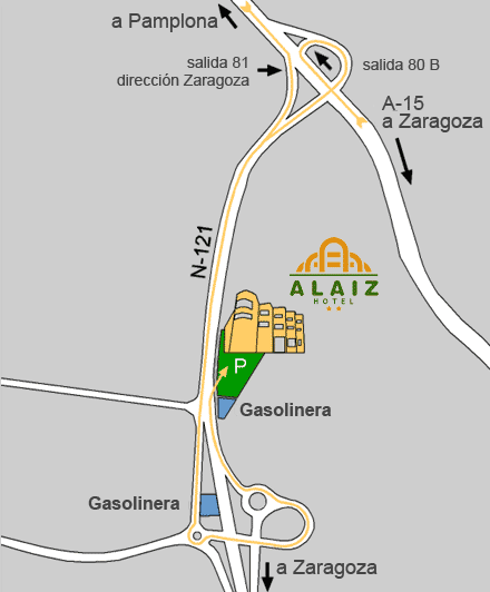 Hotel Alaiz in Beriain - Navarra